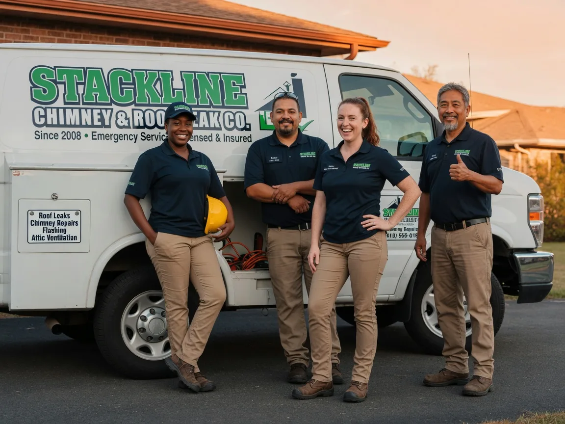 Chimney flashing repair company in Albertville, MN